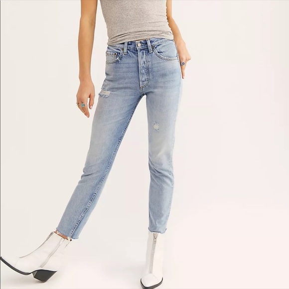 Free People | Boyish Billy Jeans in Taxi Driver 27 - Picture 9 of 14